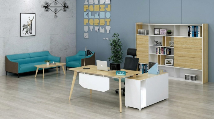 Home Office Regale Schränke Holz Einrichtung Büromöbel Aktenschränke