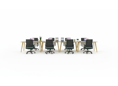 Tisch Büro Möbel Einrichtung Tische Callcenter 1 Arbeitsplatz Schreibtisch