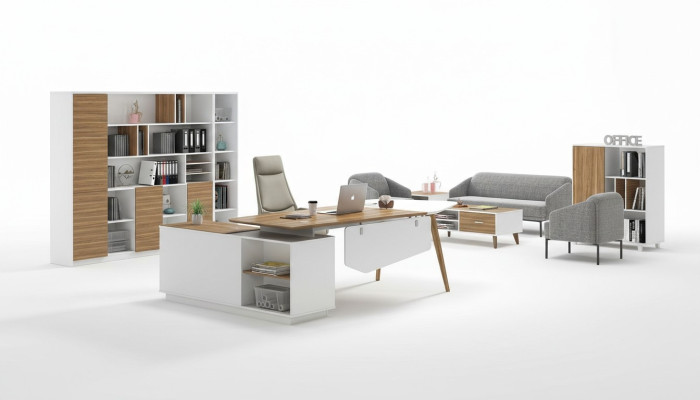 Tisch Holz Schreibtisch Moderne Design Tische Büro Einrichtung Eckschreibtische