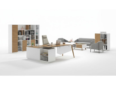 Tisch Holz Schreibtisch Moderne Design Tische Büro Einrichtung Eckschreibtische