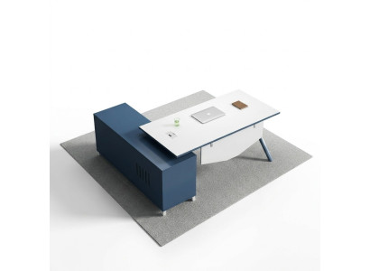 Schreibtisch mit Regal Home Office Deko Büroeinrichtung Möbel Schreibtisch