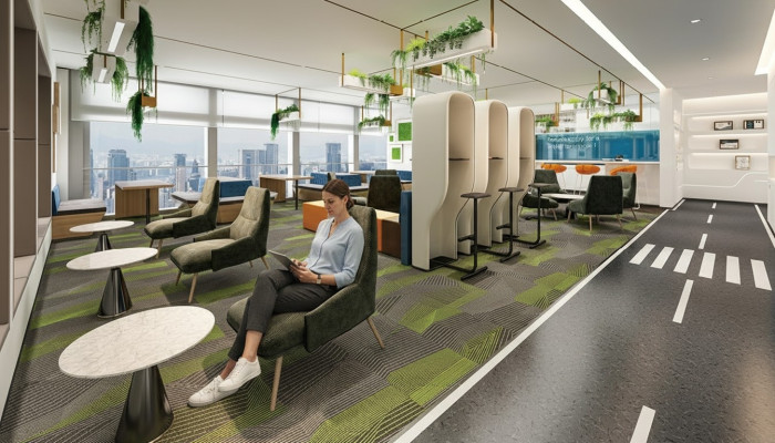 Telefon Zelle Gepolsterte Trennwand Gepolsterte Möbel Einrichtung Büro Office