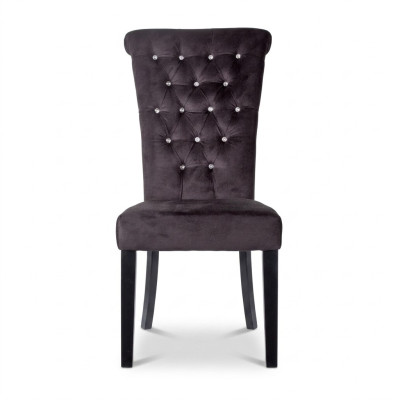 Chesterfield Lehnstuhl Design Stuhl Polster Holz Sessel Stühle Club Luxus Stoff