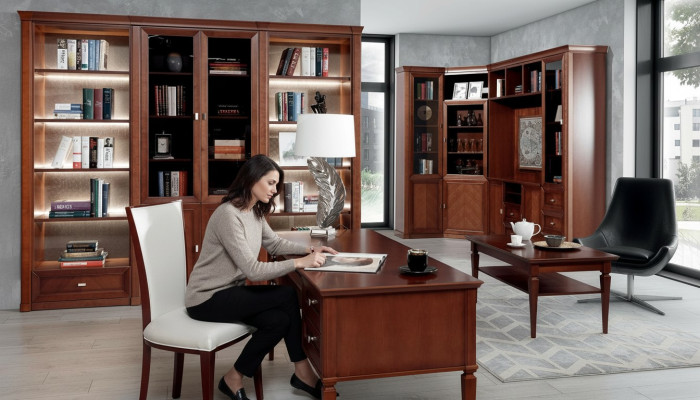 Designer Wohnzimmer TV Anbauwand Medienwand Fernsehwand
