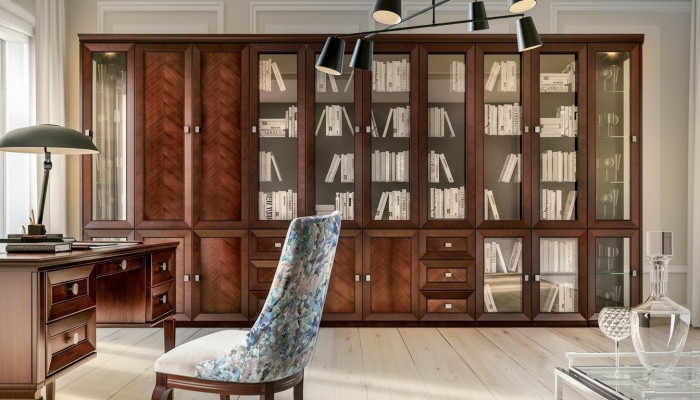 Büro Akten Regal Schrank Vitrine Holz Regale Schränke Office Büro Universal Neu