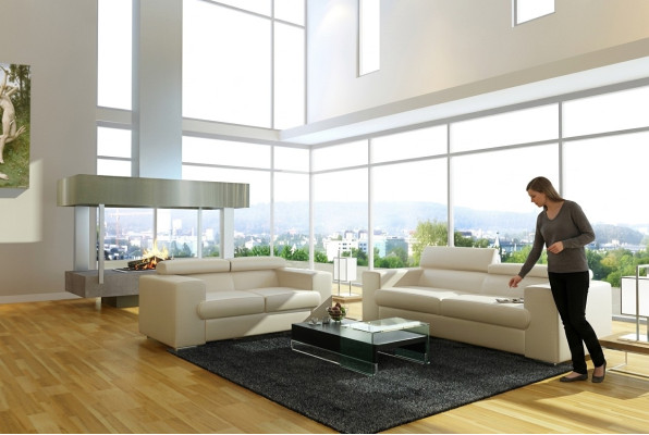 Ledersofa Sofagarnitur 32 Sitzer Set Garnitur Polstersofa Couch Designersofa