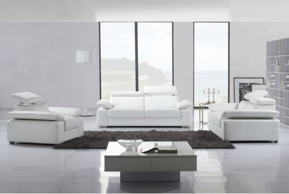 Design Couchen Sofas Polster Leder 311 Sitzer Sofagarnitur Garnituren Set
