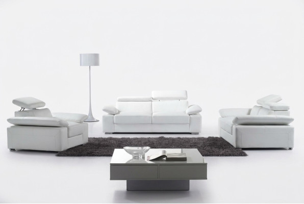 Design Couchen Sofas Polster Leder 311 Sitzer Sofagarnitur Garnituren Set