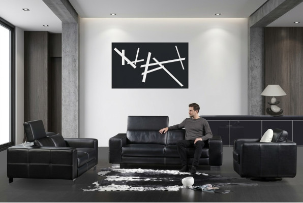Sofagarnitur Ledersofa Sofa Sitzer Set Sofa Polster Couch 3tlg Sessel Couchen