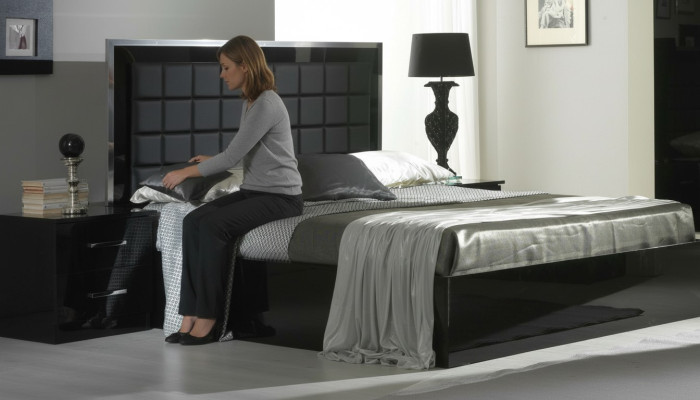 Boxspringbett Design Polsterbett Bett Betten Hotel Hotelbett Italienische Möbel