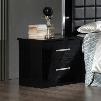 Nacht Tisch Konsole Beistell Schlaf Designer Zimmer Tische Konsolen Metall Glanz