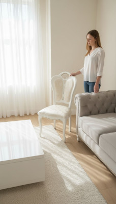 Luxus 1x Stuhl Esszimmerstuhl Küchenstühle Polsterstuhl Wohnzimmerstuhl