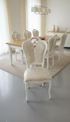 Luxus 1x Stuhl Esszimmerstuhl Küchenstühle Polsterstuhl Wohnzimmerstuhl