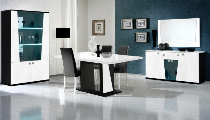 Luxus Möbel Stuhl Stühle Gruppe Garnitur Esszimmer Esstisch 8tlg. Set Tisch Neu