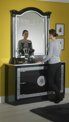 Design Kommode Schrank Luxus Kommoden Schrank Regal Konsole Möbel 116cm Neu