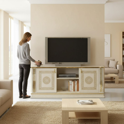 RTV TV Schrank Tisch Wohnzimmer Kommode Lowboard Sideboard Italienische Möbel