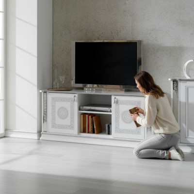TV Tisch RTV Schrank Lowboard TV-Möbel Fernsehtisch Designer Fernsehschrank Neu