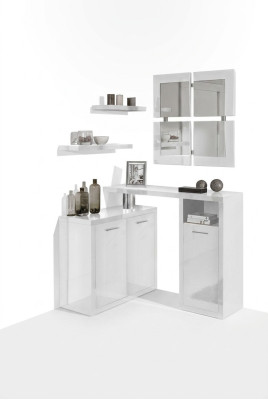 Flur Garderobe Konsole Kommoden Tisch Eingang Konsolen Tische Wand Hochglanz neu