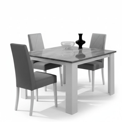 Design Esstisch Quadratischer Moderner Tisch Esszimmer Holz Tische