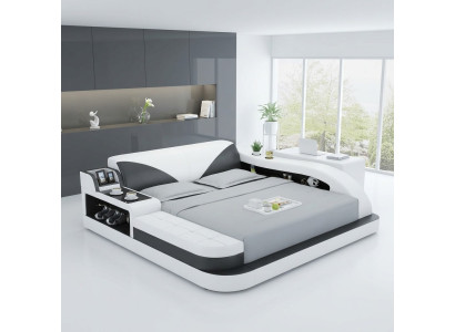 Multifunktion Bett Doppelbetten Modernes Bettgestell Betten 180x200cm