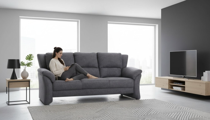 Sofagarnitur 3+2+1 Sitzer Set Sofa Design Polster Couchen Couch Modern