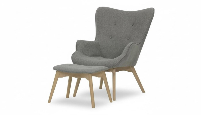 Sessel Fenseh Couch Sofa Holz 1 Sitzer Couchen Polster Wohnzimmer