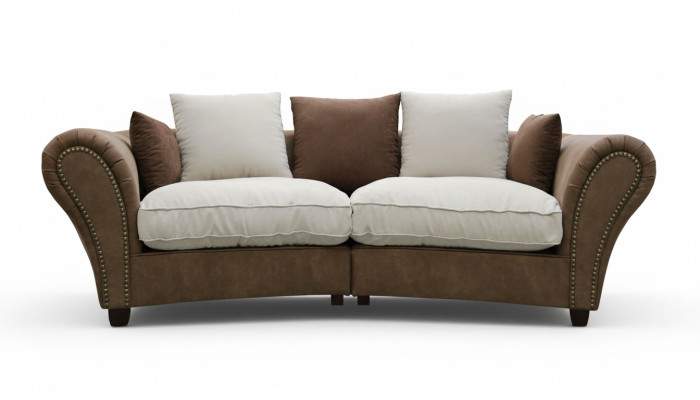  Sofa 4 Sitzer Stoffsofas Luxus Couch Couchen big Polster Lümmel 265cm