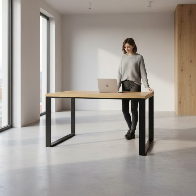 Esstisch Tisch Gruppe Esszimmer Wohnzimmer Vollholz Möbel Holz Handarbeit