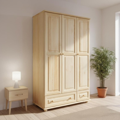 Kleiderschrank Schlafzimmer Holz Echte Handarbeit Vollholz Schrank Holz Schränke
