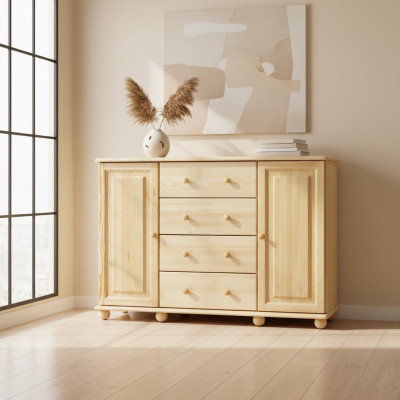 Massive Kommode Sideboard Schrank Möbel Kommoden Echtholz Schränke Neu Anrichte