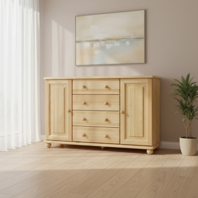 Kommoden Massive Kommode Sideboard Echtholz Schränke Neu Anrichte Möbel Schrank