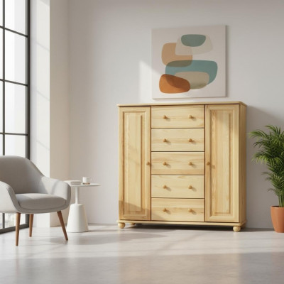 Massive Kommode Sideboard Schrank Möbel Kommoden Echtholz Schränke Neu Anrichte