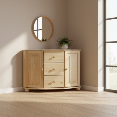 Massive Schrank Kommode Sideboard Möbel Kommoden Echtholz Schränke Neu Anrichte