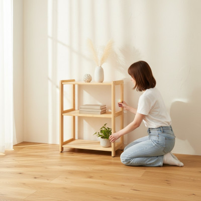 Bücherregal Standregal Regal Schrank Aufbewahrung Schränke Regale Echtes Holz