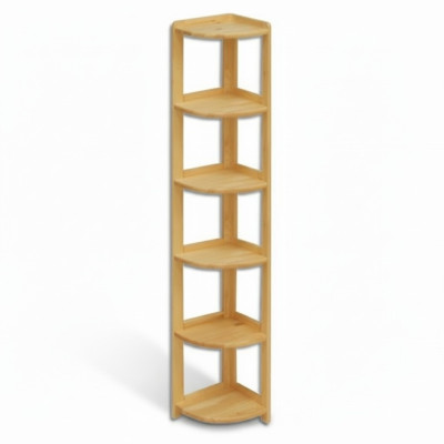 Eckregal Regal Schrank Wohn Zimmer Wand Schränke Büro Regale Echt Holz Massiv