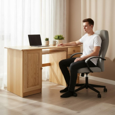 Schreibtisch Computertisch Schreibtisch Echtholz Echtholz Tisch Büromöbel Tische