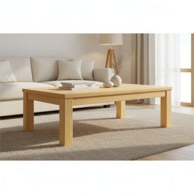 Couchtisch Holztisch Echtholz Couchtische Tischplatte Beistelltisch Tisch 120x60