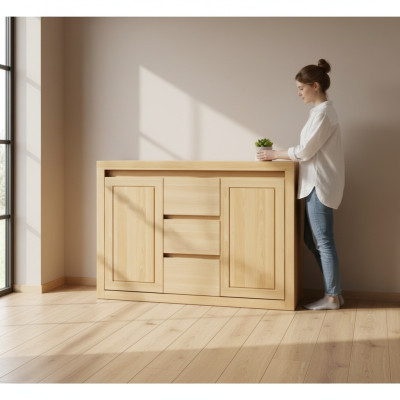 Design Kommoden Schrank Lowboard Schränke Kommode Massiv Möbel Holz Sideboard