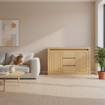 Design Kommoden Schrank Lowboard Schränke Kommode Massiv Möbel Holz Sideboard