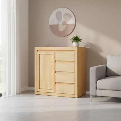 Massive Kommode Anrichte Sideboard Möbel Kommoden Echtholz Schränke Neu Schrank