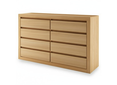 xxl Schubladen Kommode Echtholz Schrank Eiche Massivholz Kommoden Sideboard Neu