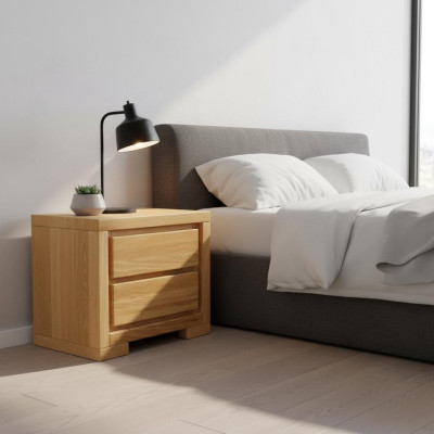 Nachttisch Holz Nachttische Tisch Konsolen Nacht Landhaus Stil Eiche Konsolen