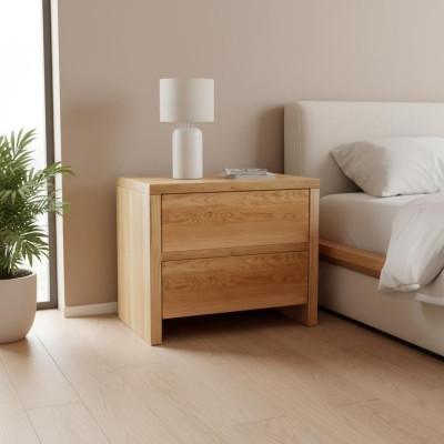 Nachttisch Holz Nachttische Konsolen Nacht Landhaus Stil Eiche Konsolen