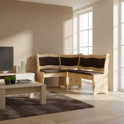Eckbank Echtholz Kiefer Massiv Holz Esszimmer Landhaus Handarbeit Eckbänke Neu