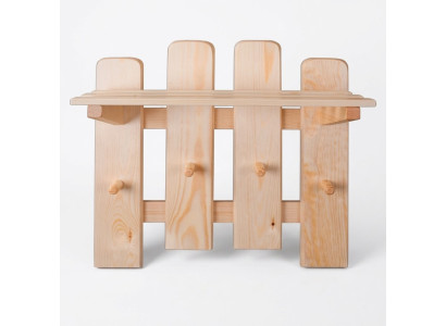Garderobenpaneel Wandgarderobe Garderobe Garderobenleiste Kiefer Holz Handarbeit