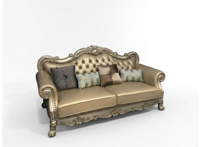 Klassischer 3 Sitzer Couch Sofa Couch Polster Sofas Couchen Barock