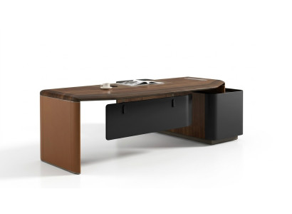 Schreibtisch Design Büro Möbel Einrichtung Tisch Chef Boss Eck Tische