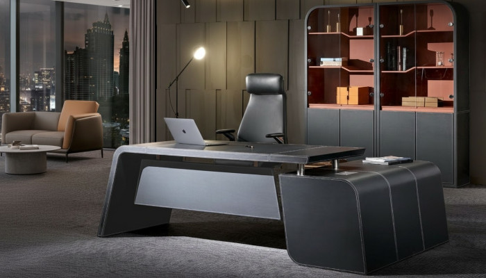 Eckschreibtisch Arbeits Schreib Büro Tisch Designer Luxus Klasse Möbel