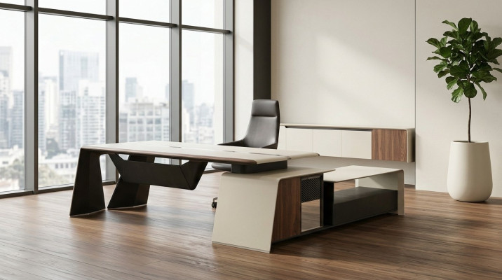 Design Ecktisch Schreibtisch Ecktische Büro Möbel Einrichtung Tische Tisch