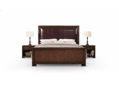 Bett 2x Nachttisch 3 tlg. Schlafzimmer Sets Designer Luxus Betten Komplettes Set